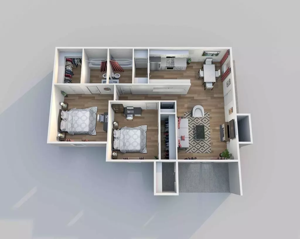 B1R 5-215 floor plan