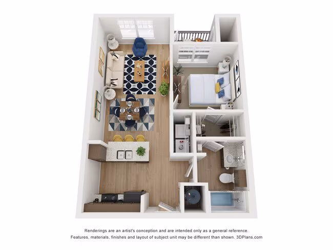 A floor plan