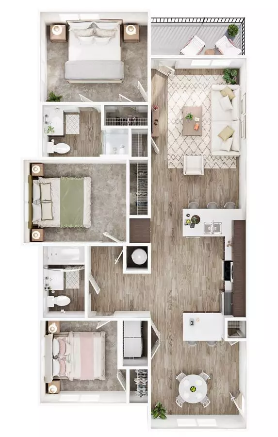 3A 11207 floor plan