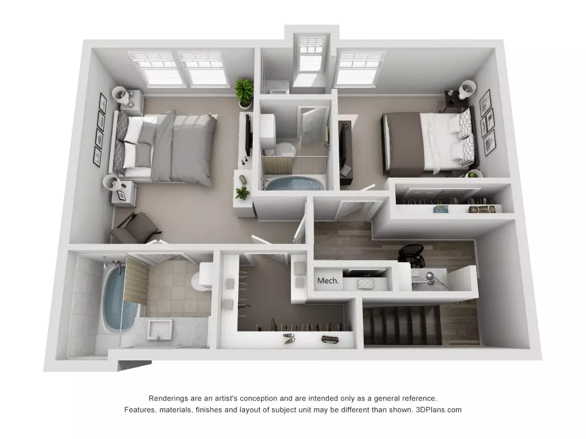 Unit 1807 1807 floor plan
