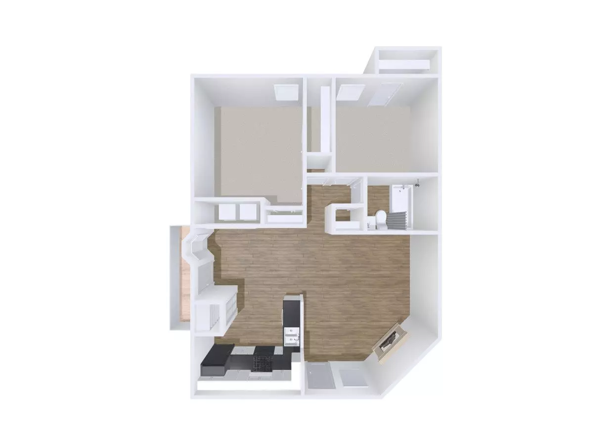 The Chateau 38C floor plan