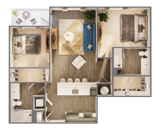 B2P 1305 floor plan