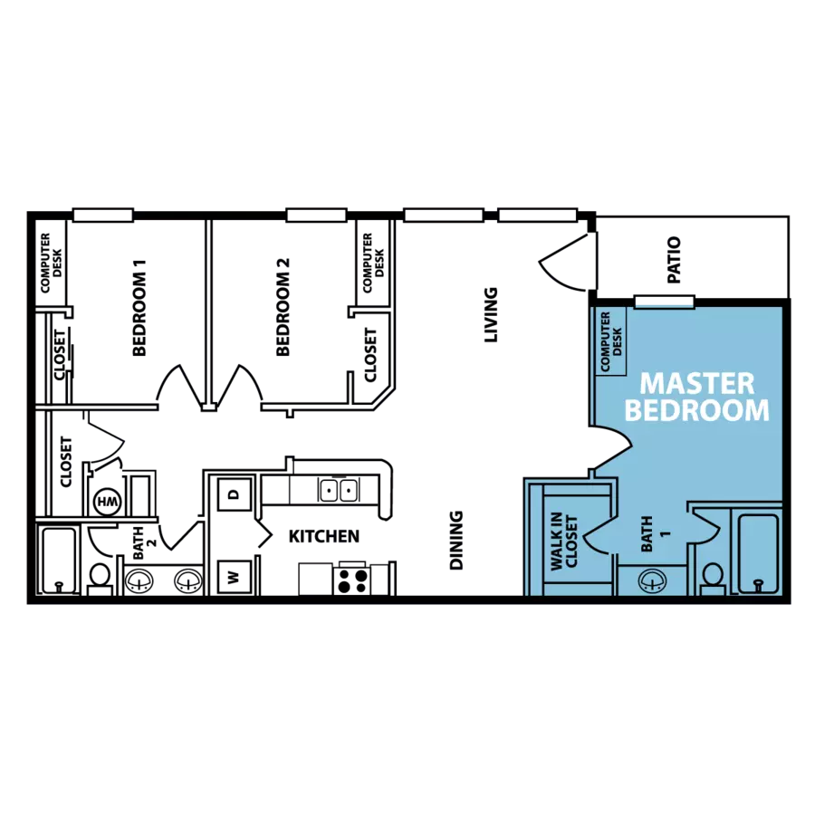Unit 0916 0916 floor plan