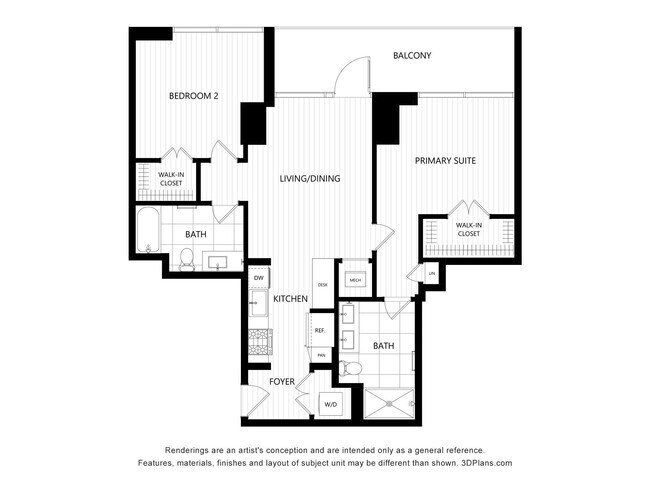 B1 2206 floor plan