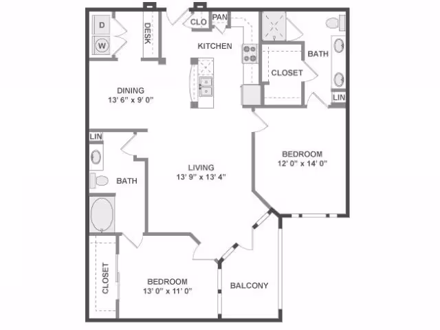 C6 1-303 floor plan