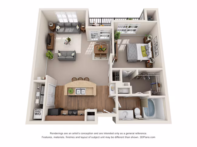 Unit 06203 09307 floor plan