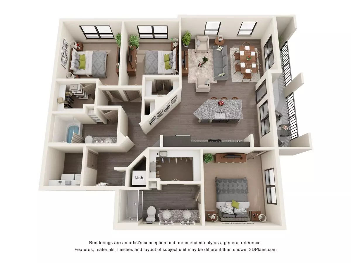 C1 2302 floor plan