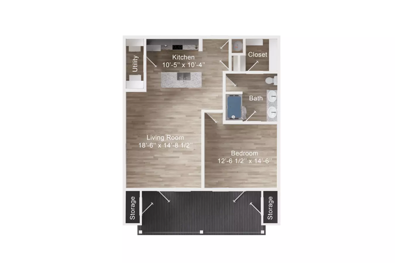 Unit 6207 3307 floor plan