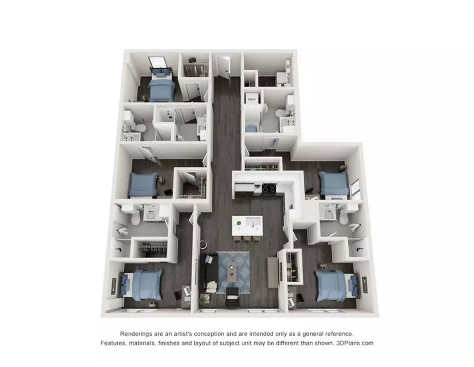 Unit Private Private floor plan