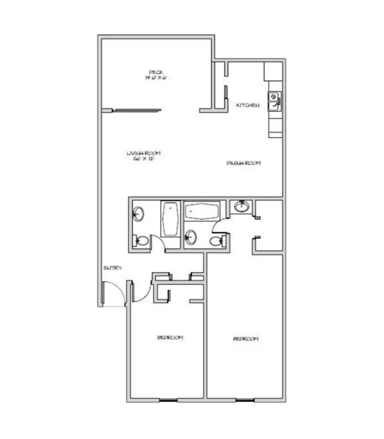The 1003 117 floor plan