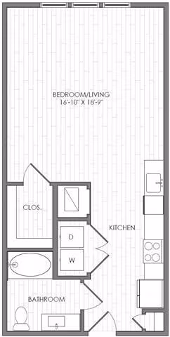 Unit 421 421 floor plan