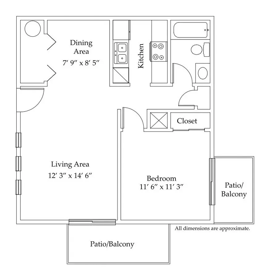 Unit 5-133 5-133 floor plan