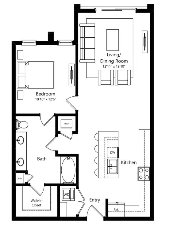 A1 4302 floor plan
