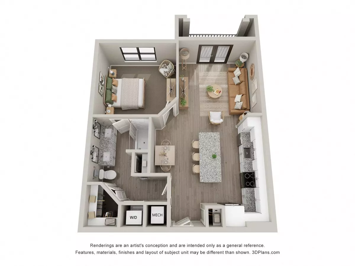 APIRA3 1308 floor plan