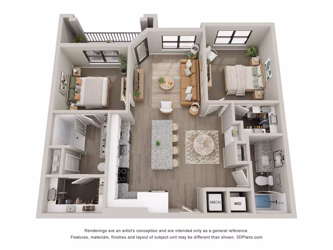 Unit 3101 1103 floor plan