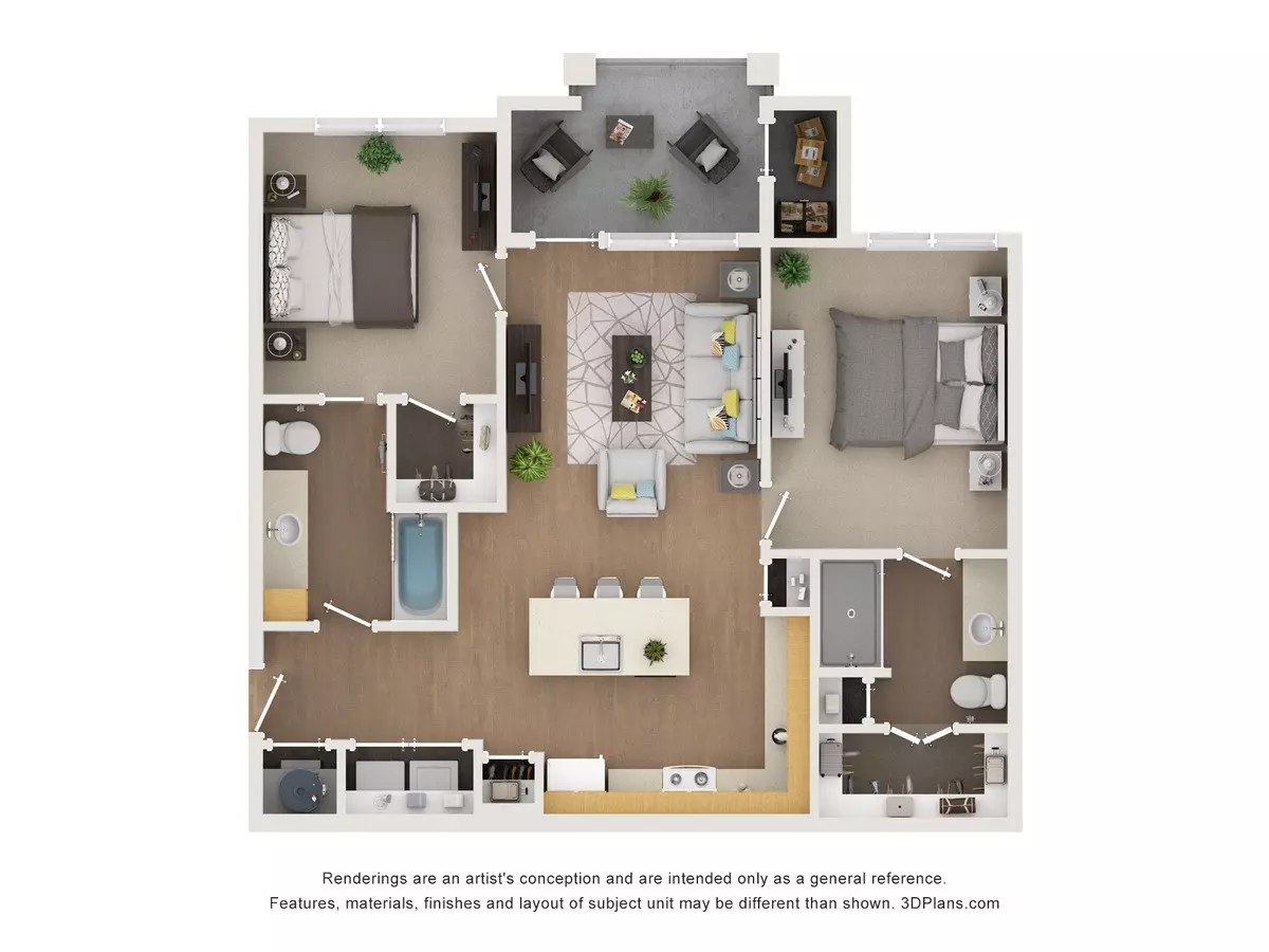B1 HC-60% 8105 floor plan