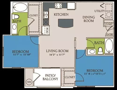 Unit 00722 00722 floor plan