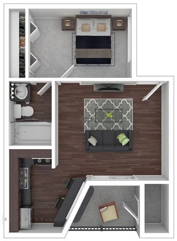Unit 2-0227 2-0227 floor plan