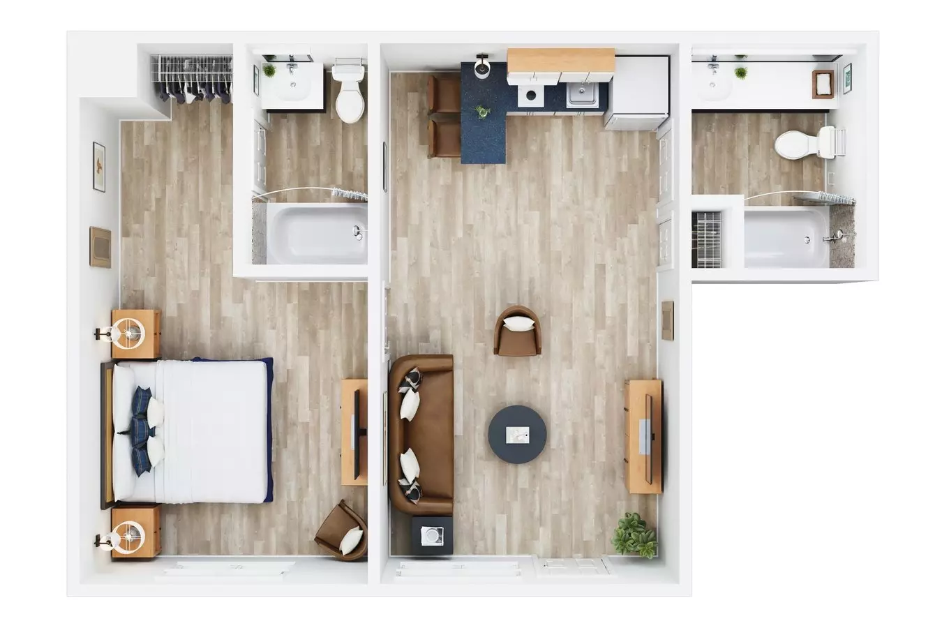 A1 - Starting at $1100! 218 floor plan