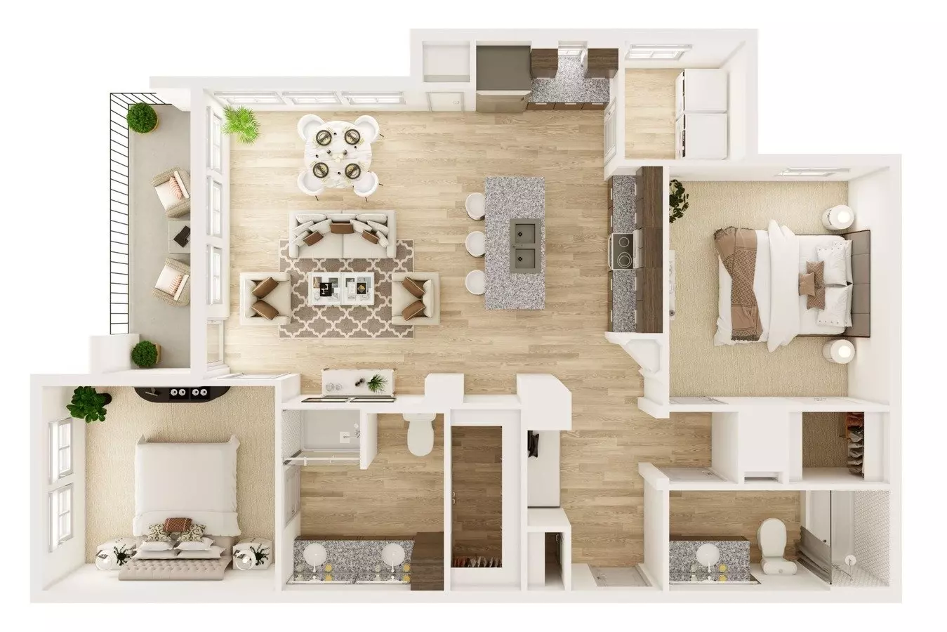 Unit 11207 01203 floor plan