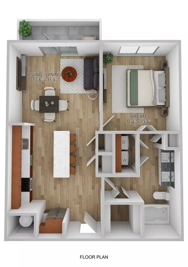 A1 2307 floor plan
