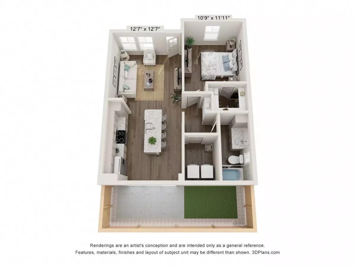 A1 507A floor plan