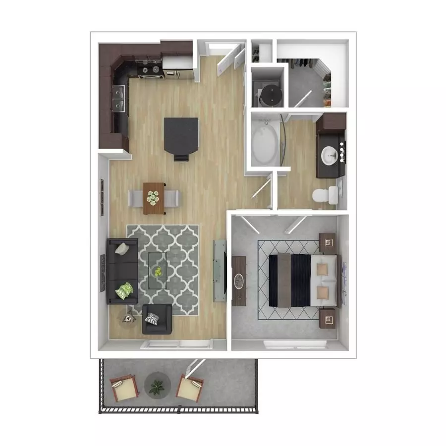 Unit 2052 2052 floor plan