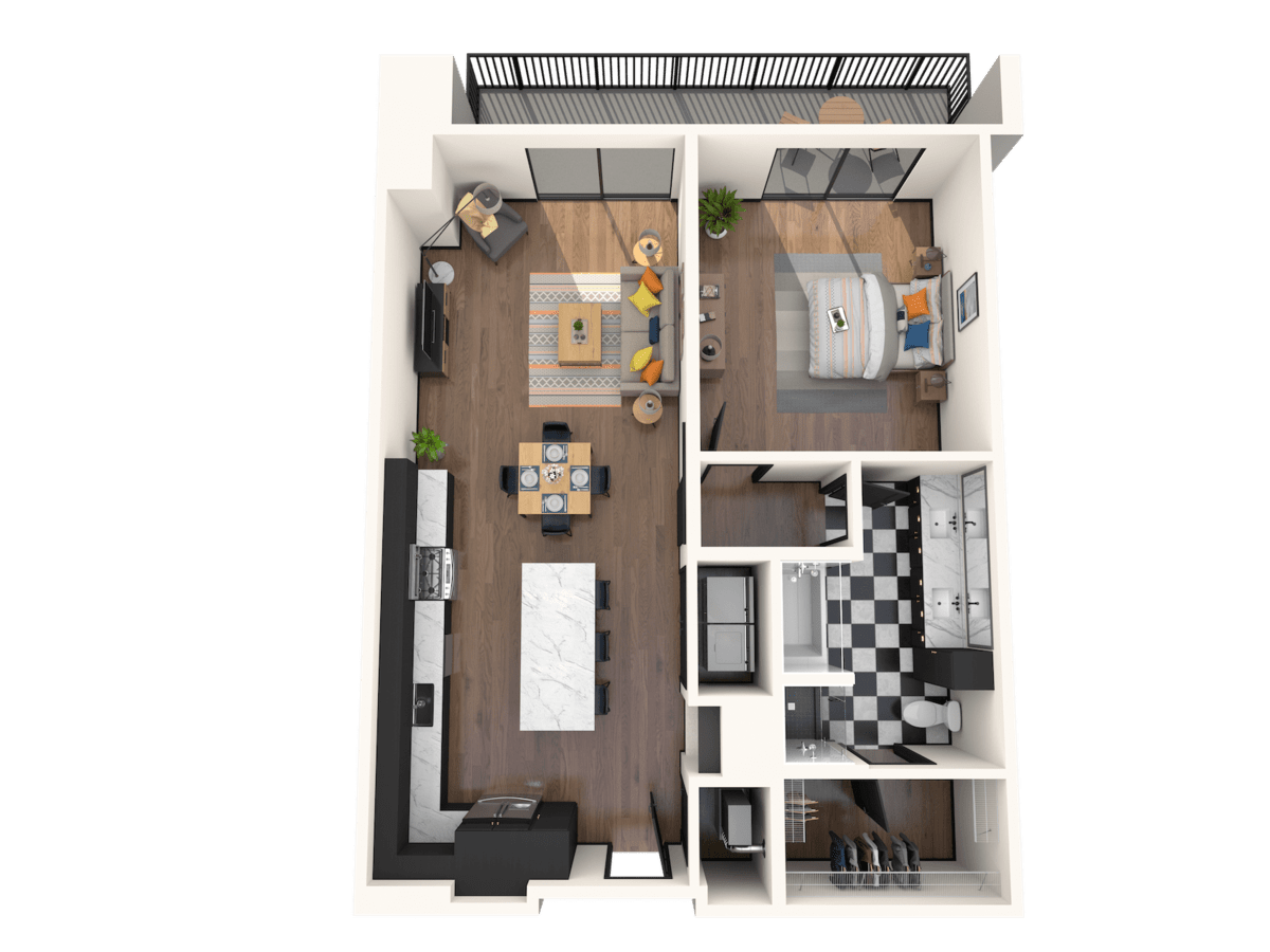 A1 1703 floor plan