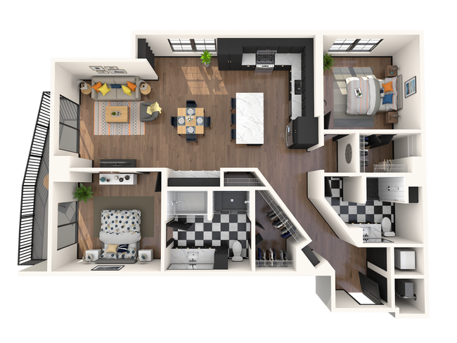 B5 1815 floor plan