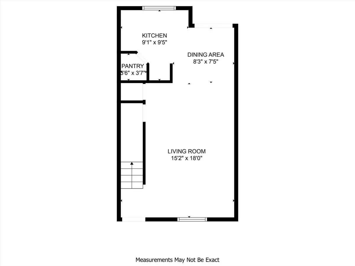 2 Beds • 1 Bath 109 floor plan