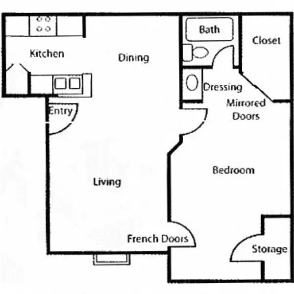 Unit 104 104 floor plan
