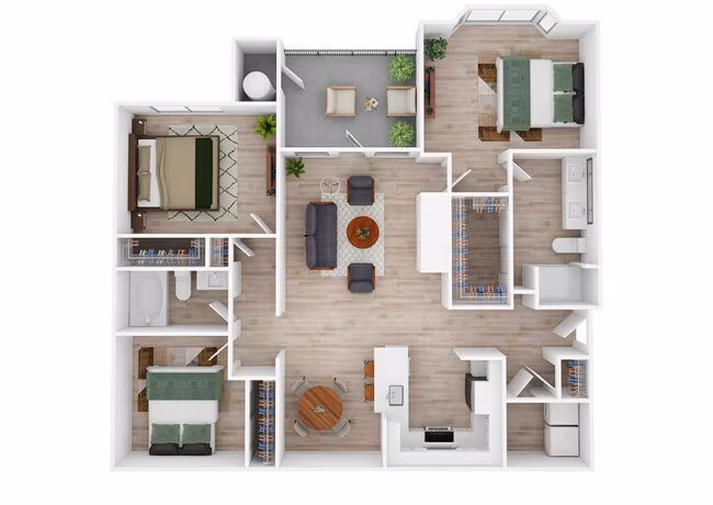 C1 07207 floor plan