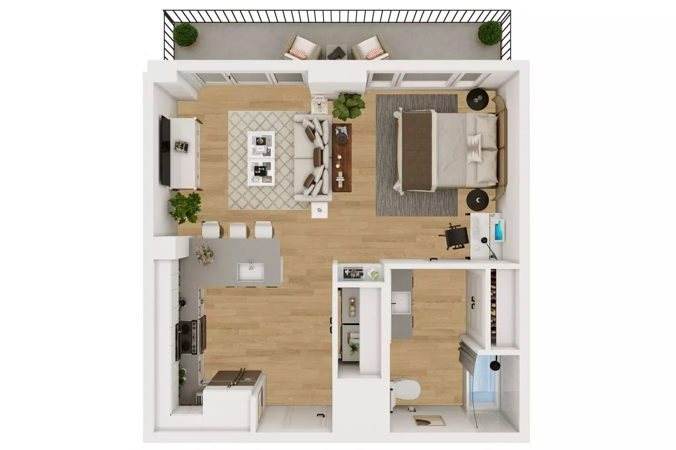 A2 307 floor plan