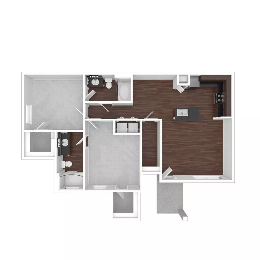 Unit 0415 2118 floor plan