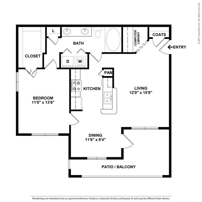 A2 11-1115 floor plan