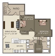 Unit 1201 1307 floor plan