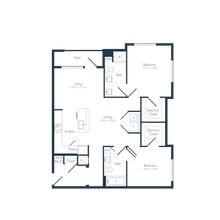 Unit 1311 1311 floor plan