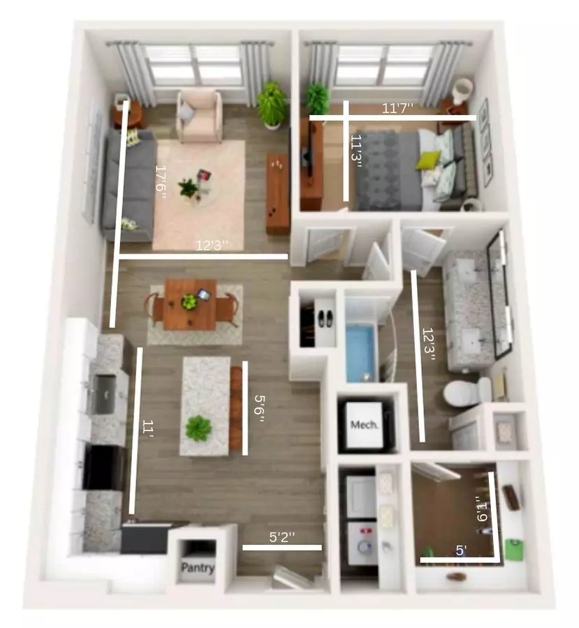 Unit 4303 4303 floor plan