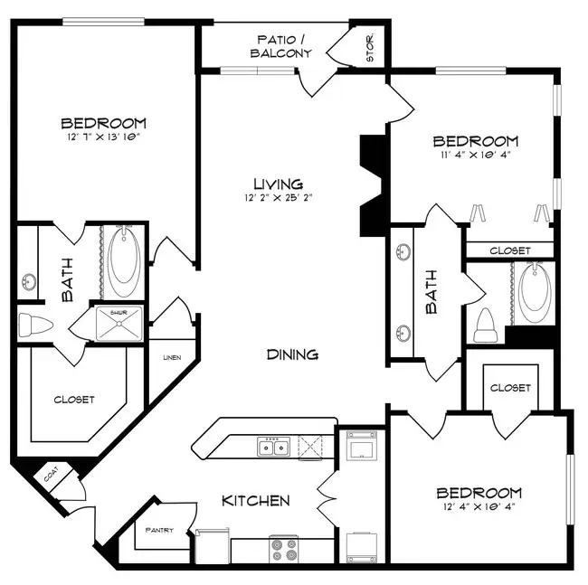 Unit 2113 2113 floor plan