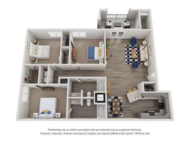 Unit 0833 0813 floor plan