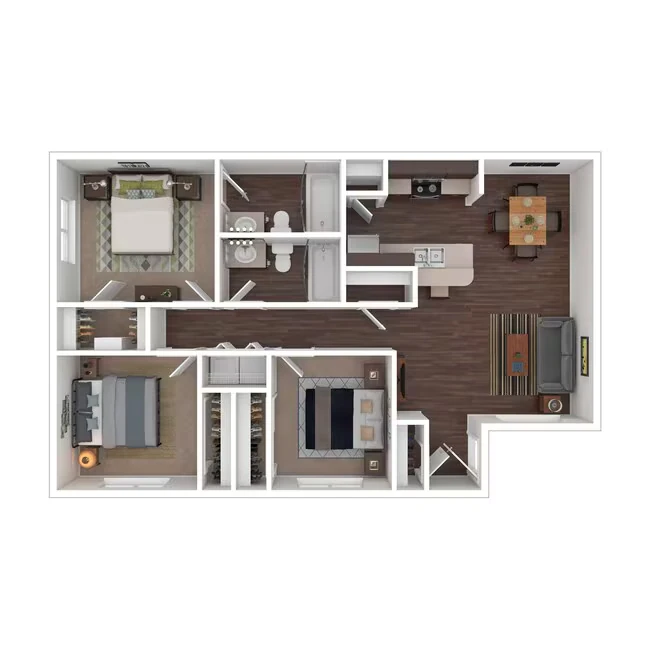3A 1721 floor plan