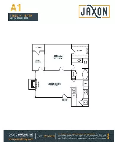 A1 614 floor plan