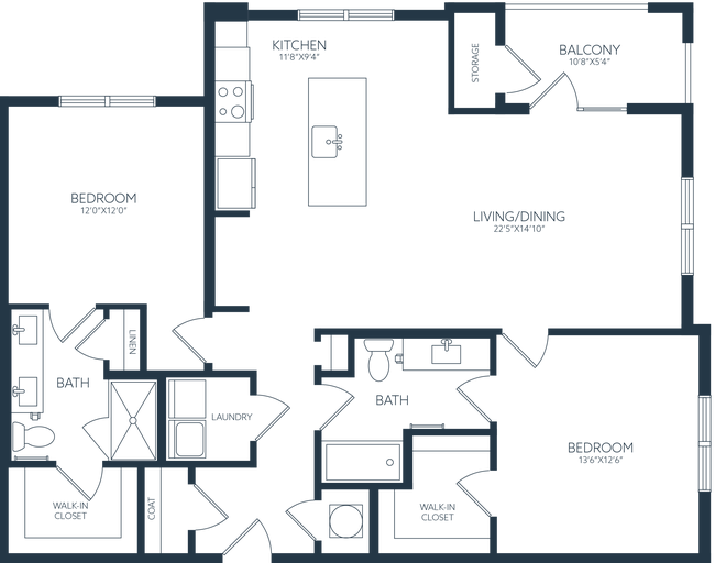 Unit 7301 7301 floor plan
