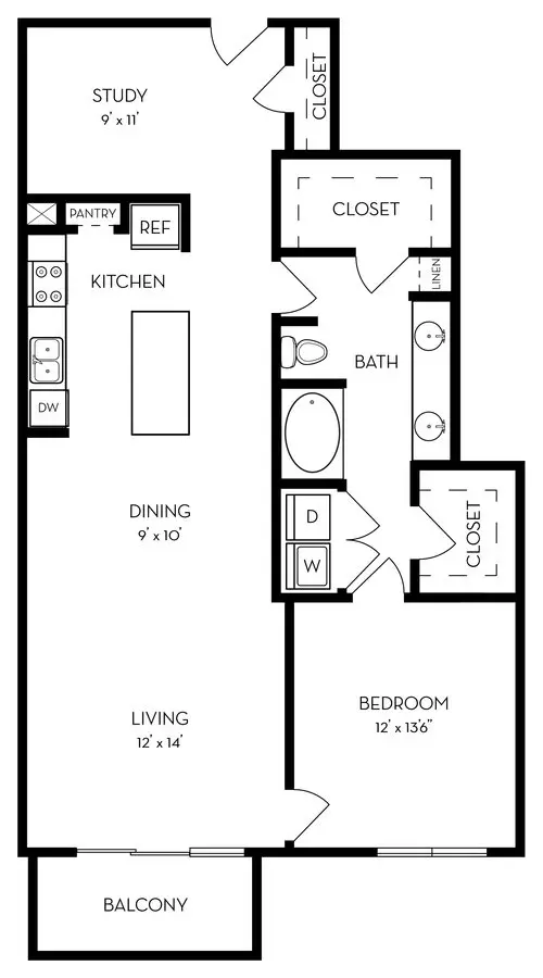 Unit 320 320 floor plan