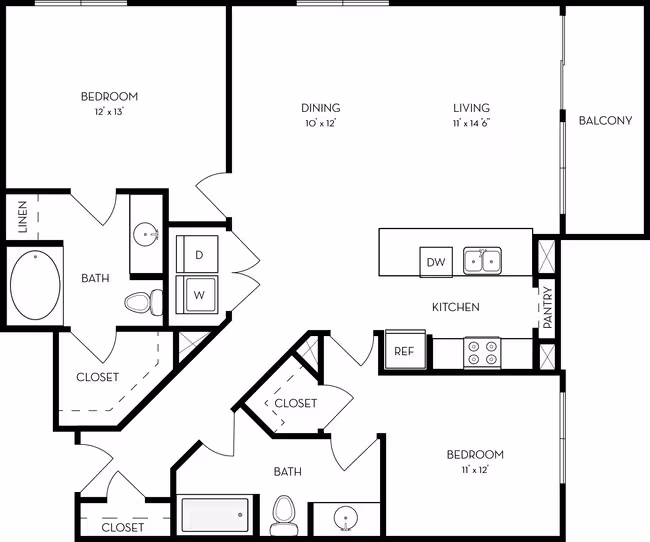 Unit 329 329 floor plan