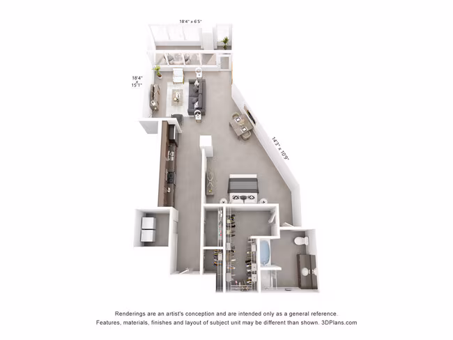 Unit 1810 1810 floor plan