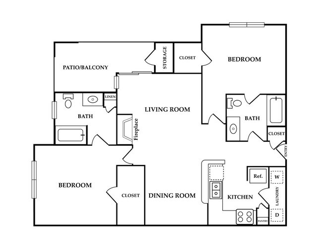 Unit 05-5304 05-5304 floor plan