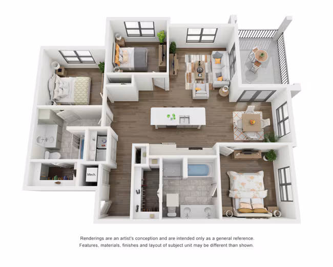 C1 1304 floor plan