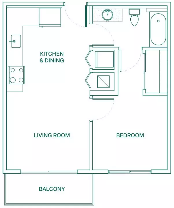A1 G303 floor plan
