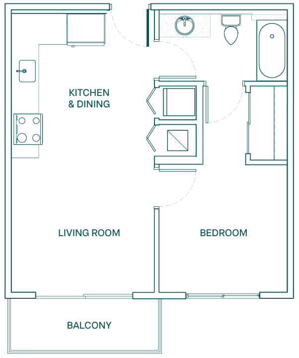 A1 E104 floor plan